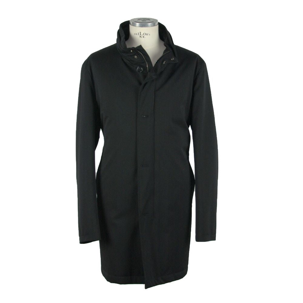 Made in Italy Schwarze Wolljacke