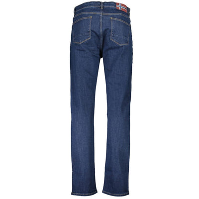 Napapijri Blaue Baumwolljeans &amp