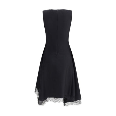 Alexander McQueen Asymmetrisches Midikleid