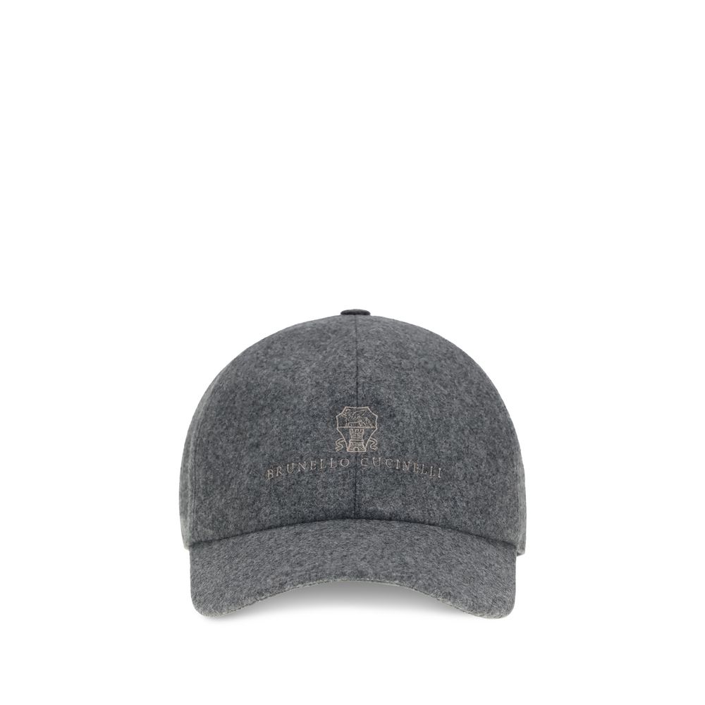 Brunello Cucinelli Logo-Baseballmütze