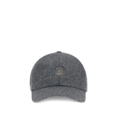 Brunello Cucinelli Logo-Baseballmütze