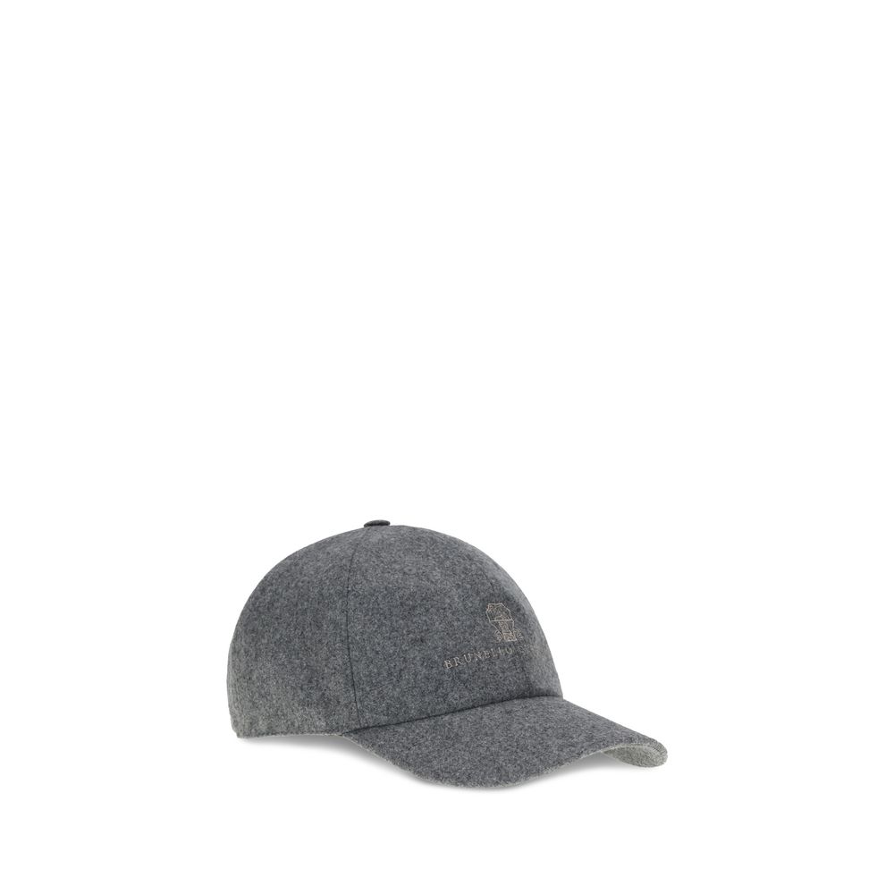 Brunello Cucinelli Logo-Baseballmütze