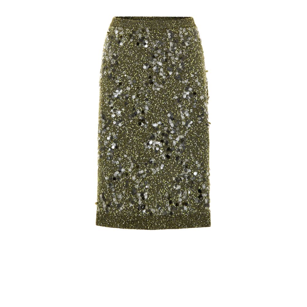 Gucci Grüner Viskose-Rock