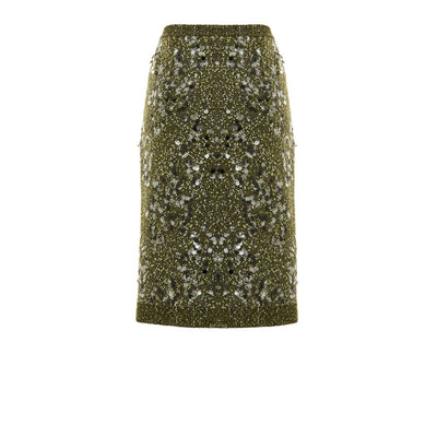Gucci Grüner Viskose-Rock