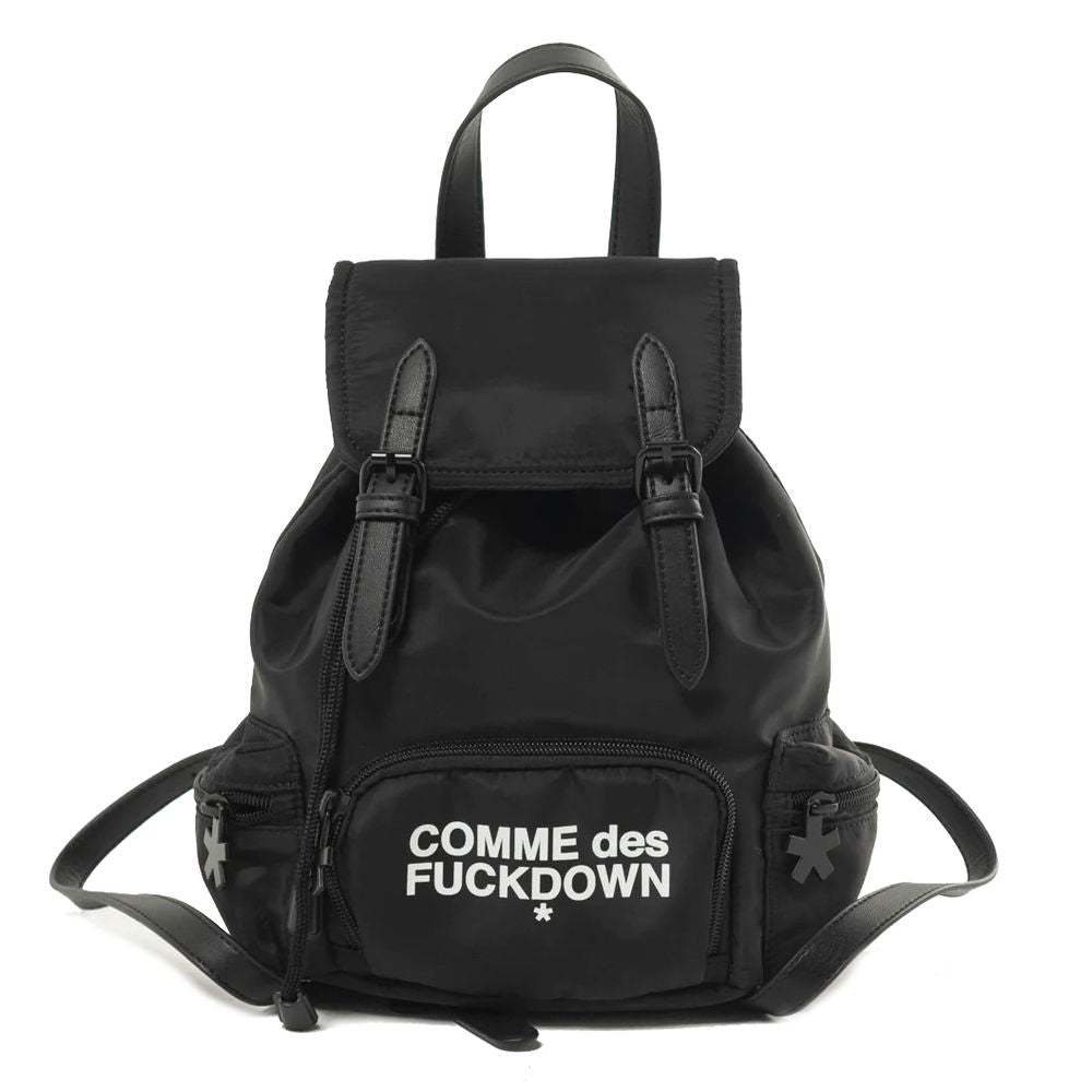 Comme Des Fuckdown Schwarzer Nylon-Rucksack