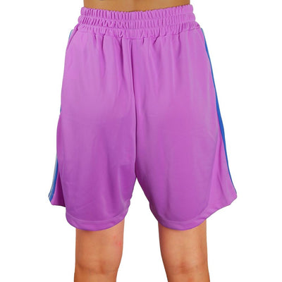 Comme Des Fuckdown Lila Polyester kurz