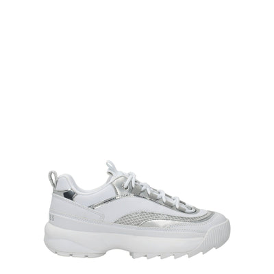 Guess Weiße klobige Turnschuhe aus Polyethylen