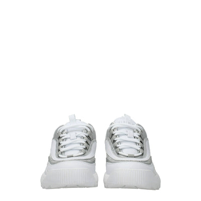 Guess Weiße klobige Turnschuhe aus Polyethylen