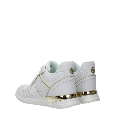 Guess Weiße Polyethylen Turnschuhe