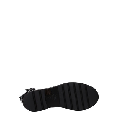 Stuart Weitzman Schwarze Lederstiefeletten
