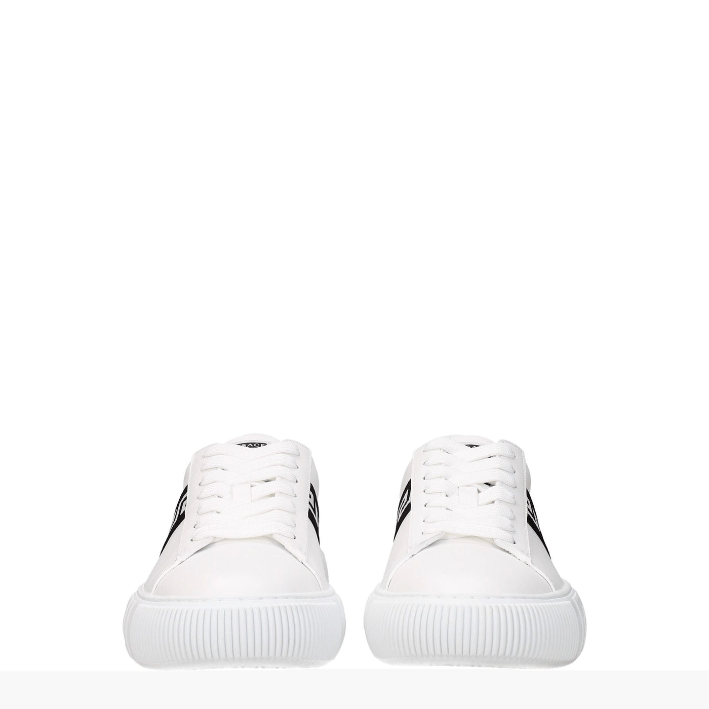 Versace Weiße Leder-Sneakers