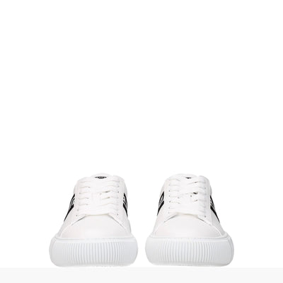 Versace Weiße Leder-Sneakers