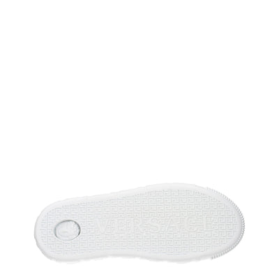 Versace Weiße Leder-Sneakers