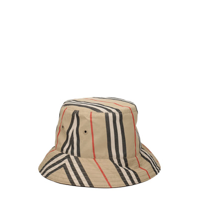 Burberry Beige Stoff Eimer Hüte