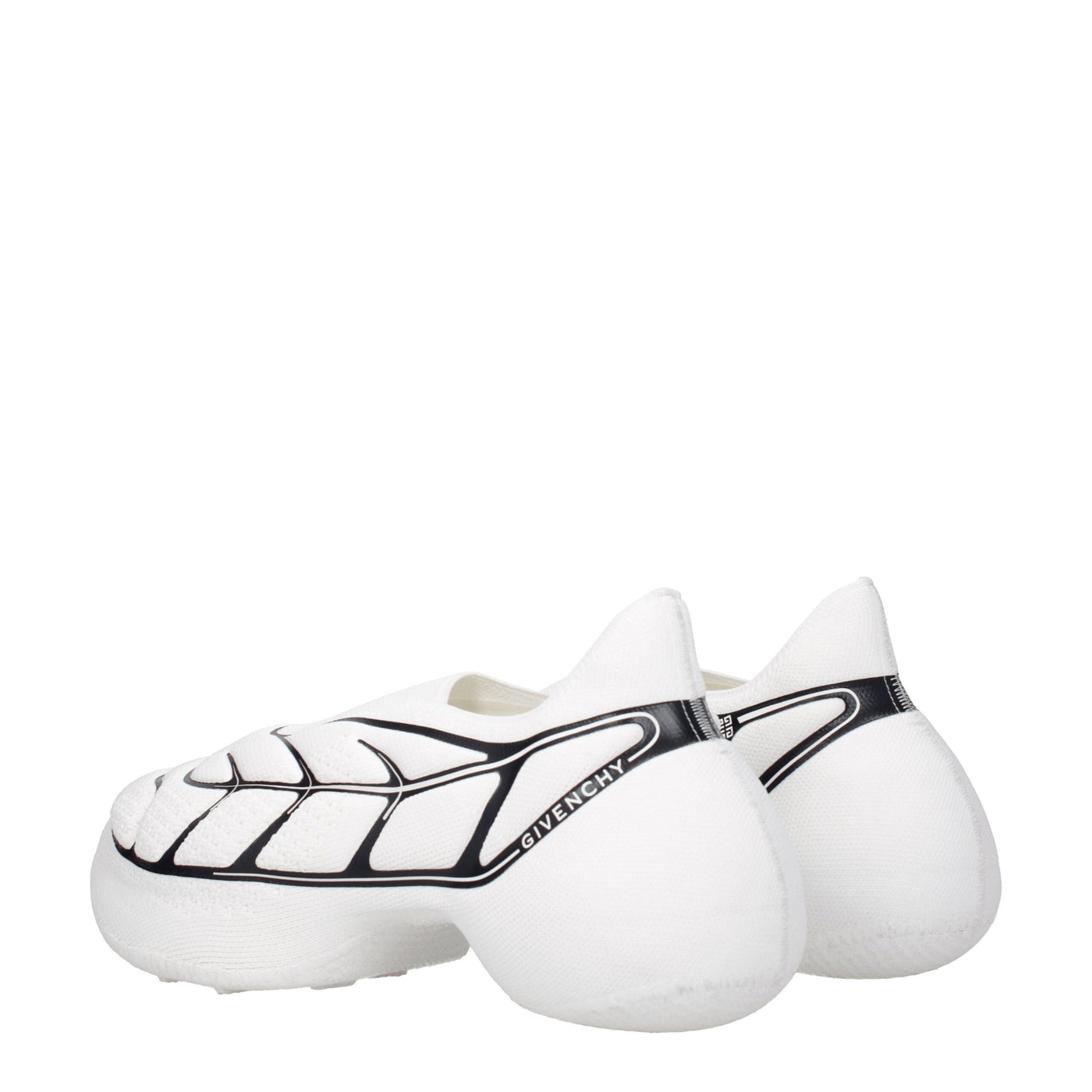 Givenchy Weiße Stoff-Low Tops