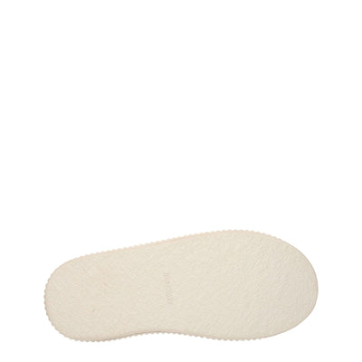 Jil Sander Beige Leder Plateau Turnschuhe