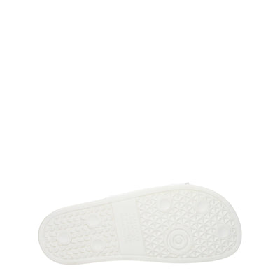 Maison Margiela Weiße Baumwollpantoffeln Sandalen