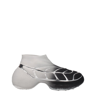 Givenchy Schwarzer Stoff Sportliche Turnschuhe