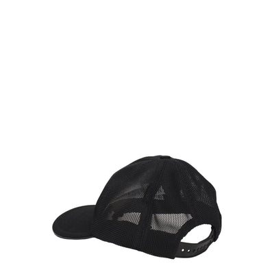 Burberry Schwarze Baumwollmützen (Baseballmütze)