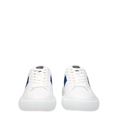 Versace Weiße Leder-Low Tops