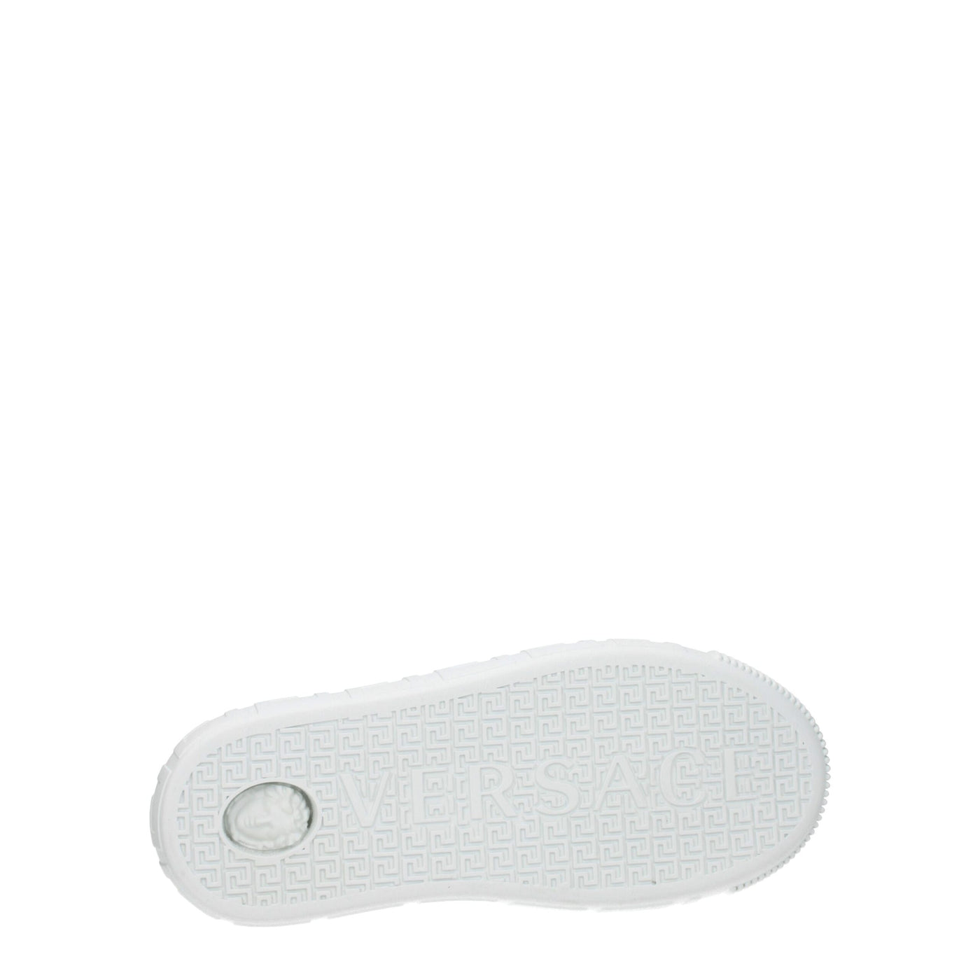 Versace Weiße Leder-Low Tops