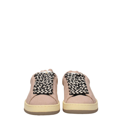 Lanvin Rosa Leder Low Tops