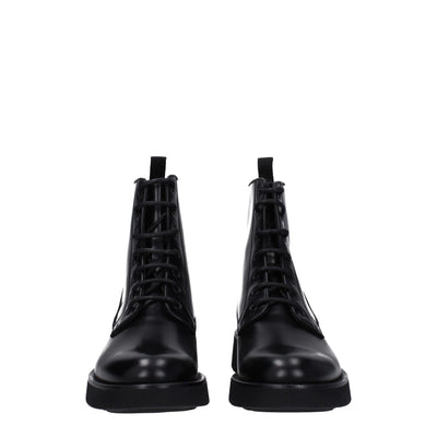 Church's Schwarze Lederstiefeletten