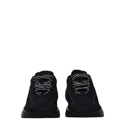 Givenchy Schwarzer Stoff Sportliche Turnschuhe