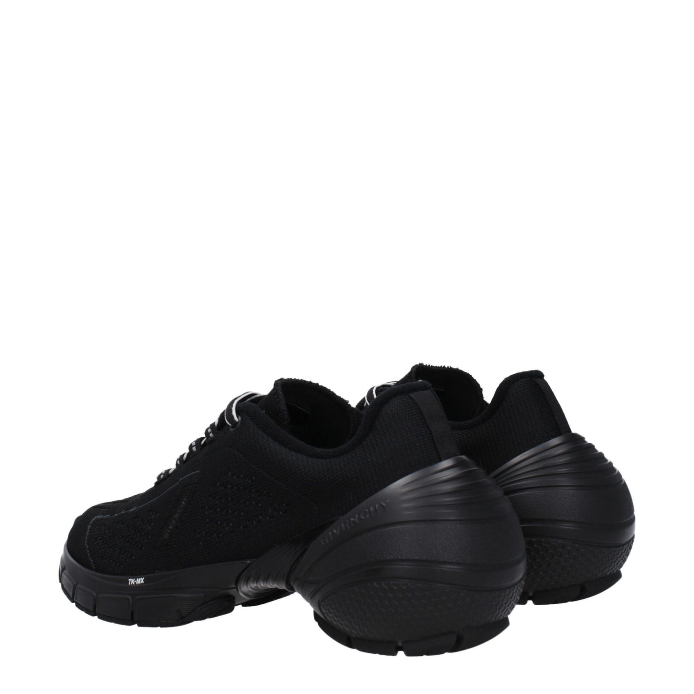 Givenchy Schwarzer Stoff Sportliche Turnschuhe