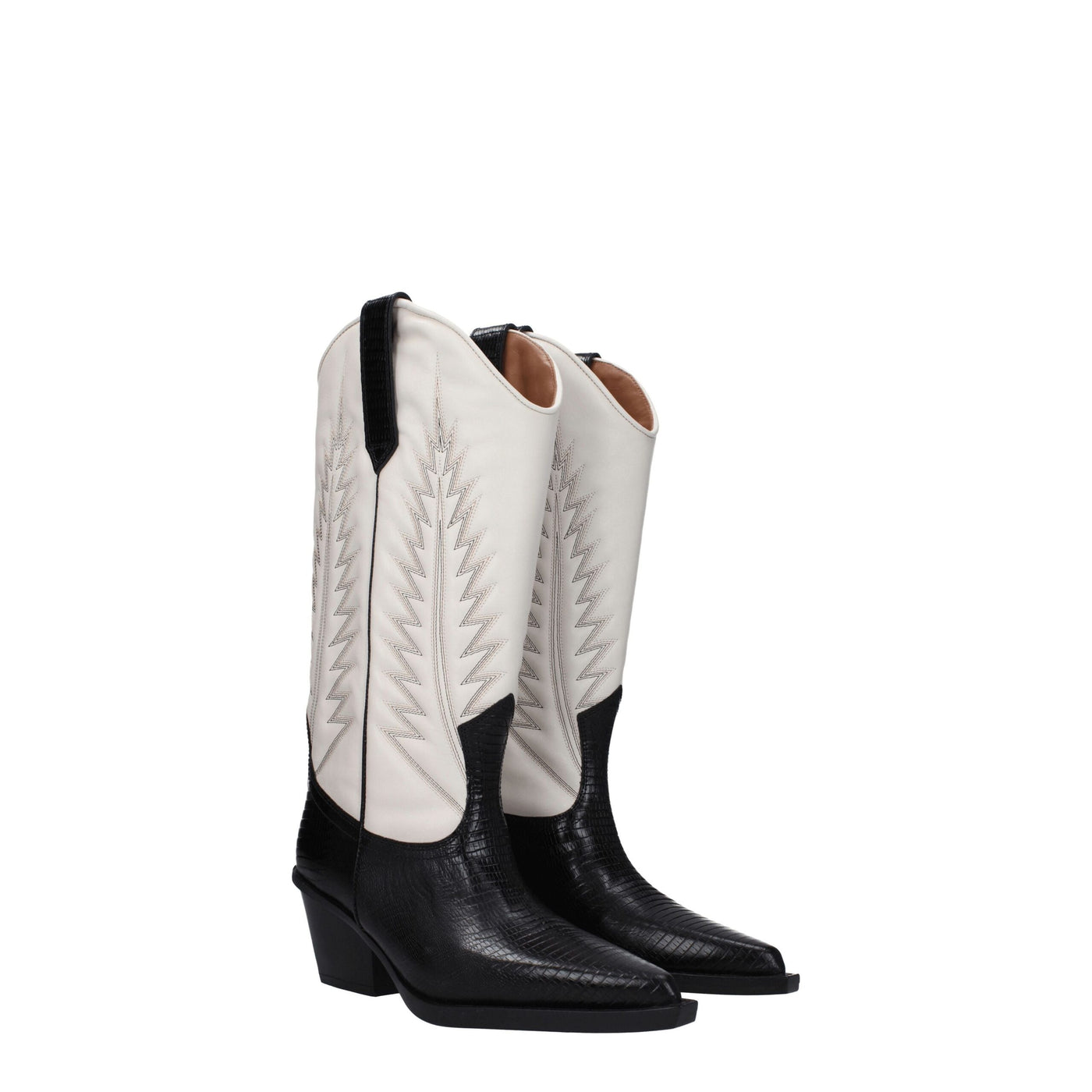 Paris Texas Beige Lederstiefel