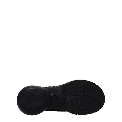Givenchy Schwarzer Stoff Sportliche Turnschuhe