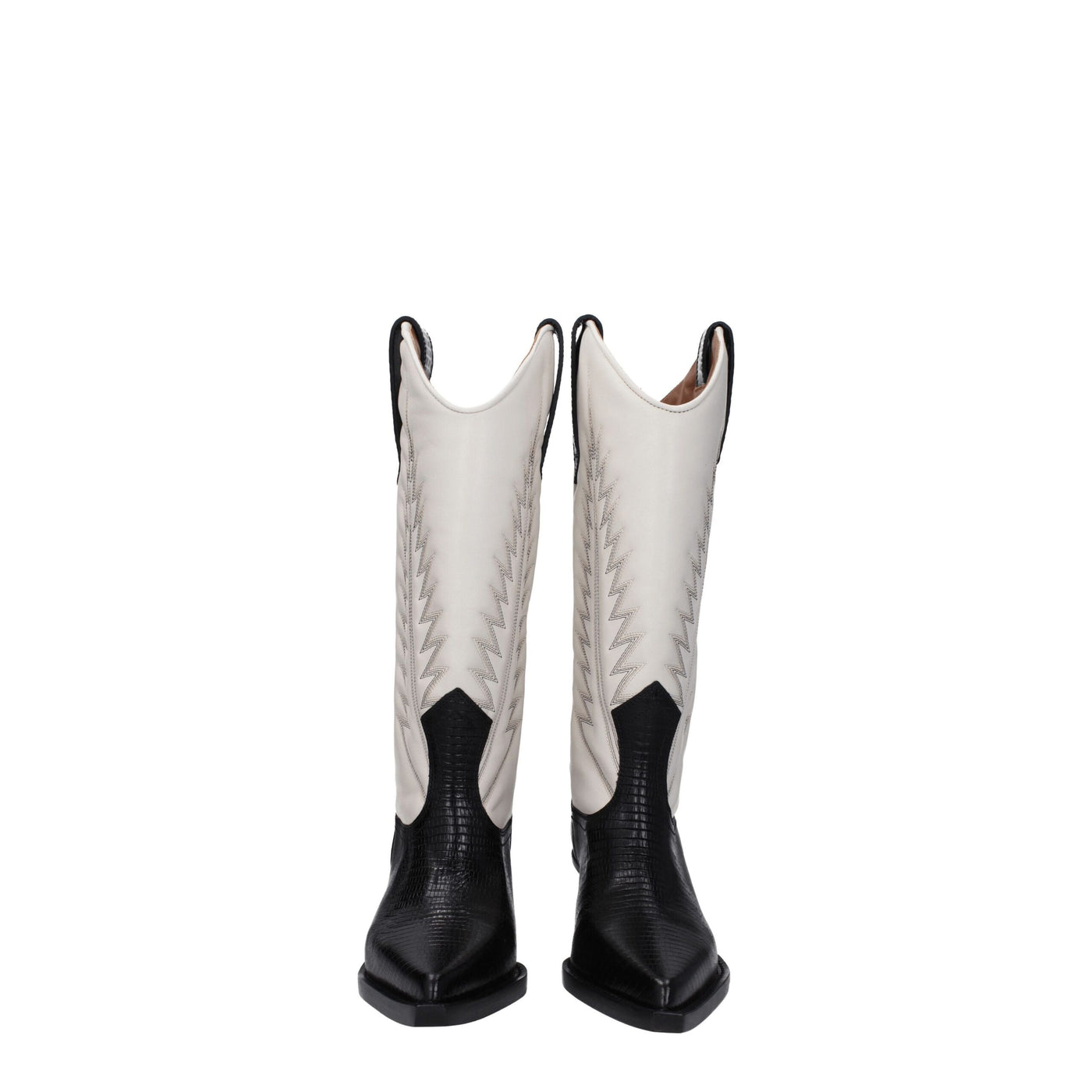 Paris Texas Beige Lederstiefel