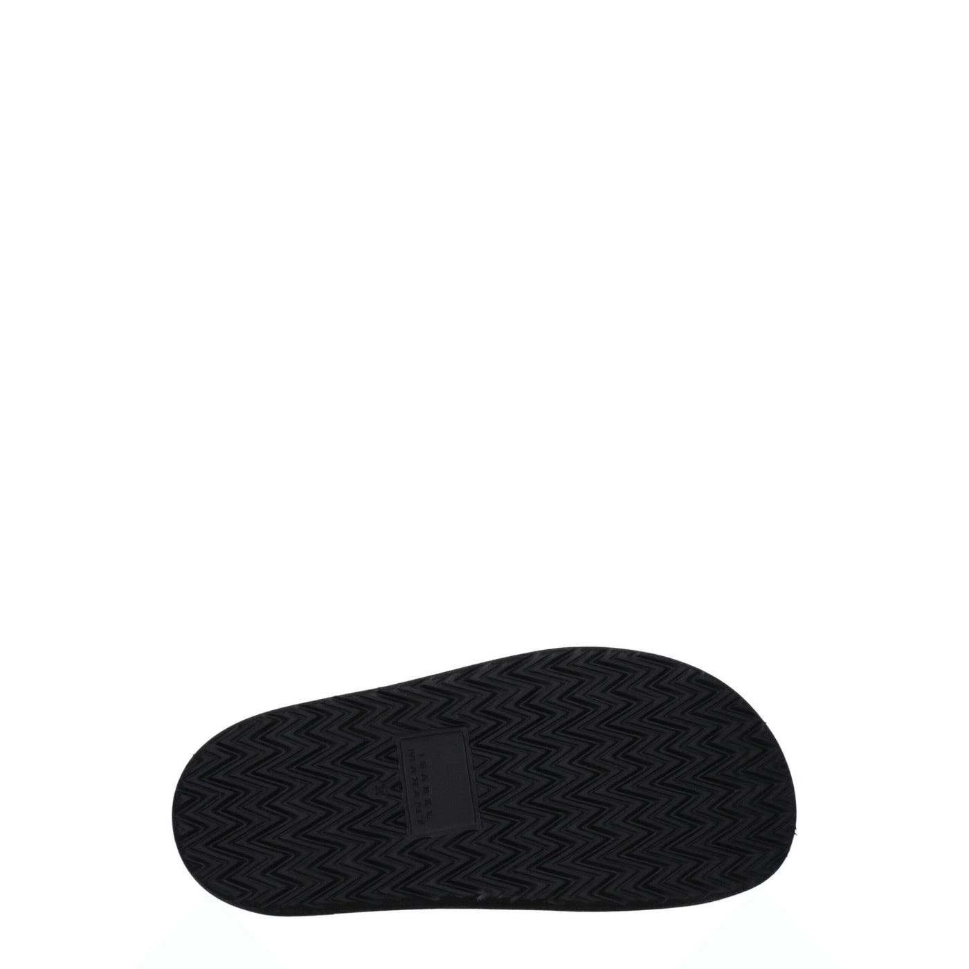 Isabel Marant Schwarze Lederpantoffeln Sandalen