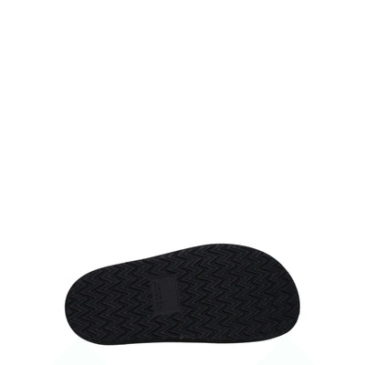 Isabel Marant Schwarze Lederpantoffeln Sandalen
