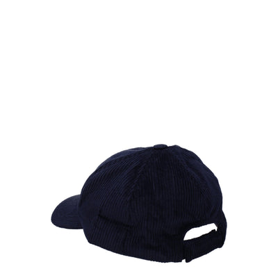Isabel Marant Blaue Baumwollmützen (Baseballmütze)