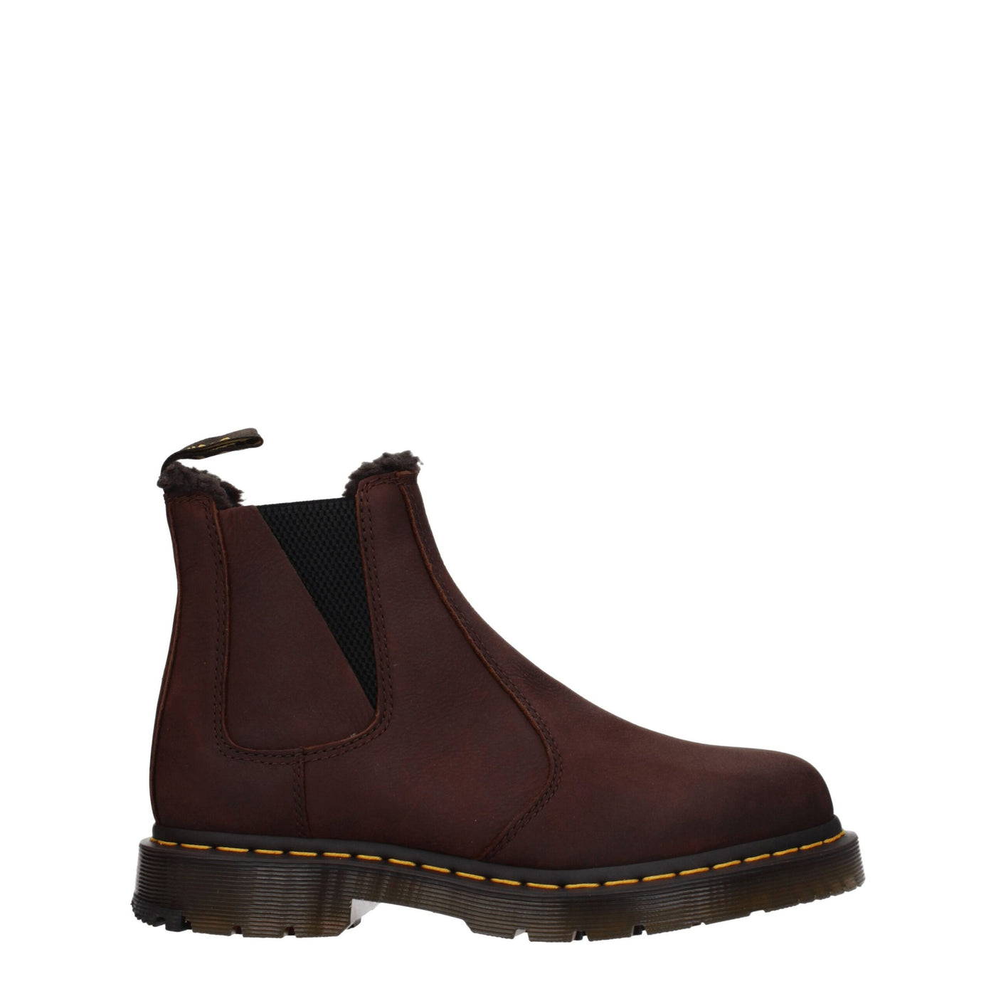 Dr. Martens Braune Lederstiefeletten