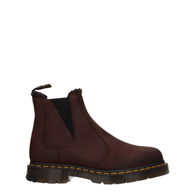 Dr. Martens Braune Lederstiefeletten