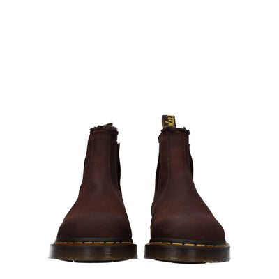 Dr. Martens Braune Lederstiefeletten