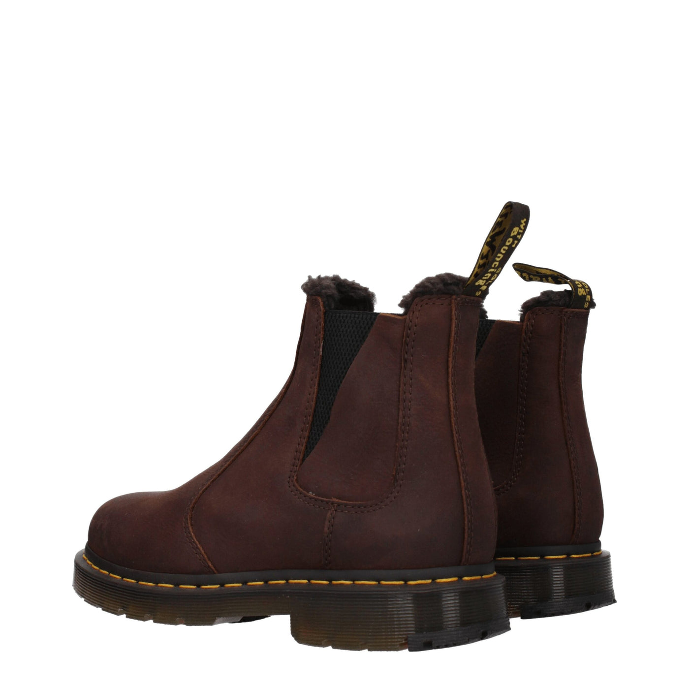 Dr. Martens Braune Lederstiefeletten