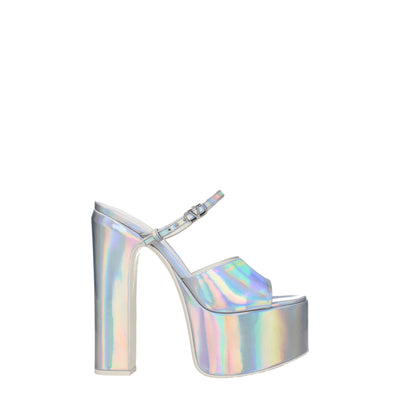 Valentino Garavani Graue Leder Plateaus