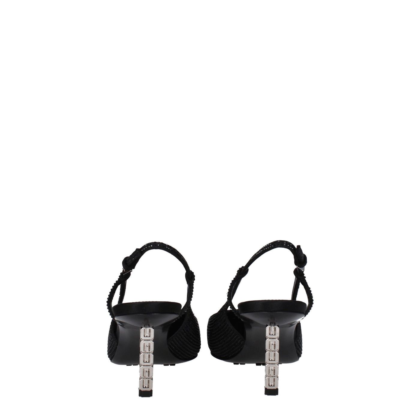 Givenchy Schwarze High Heel Pumps aus Stoff