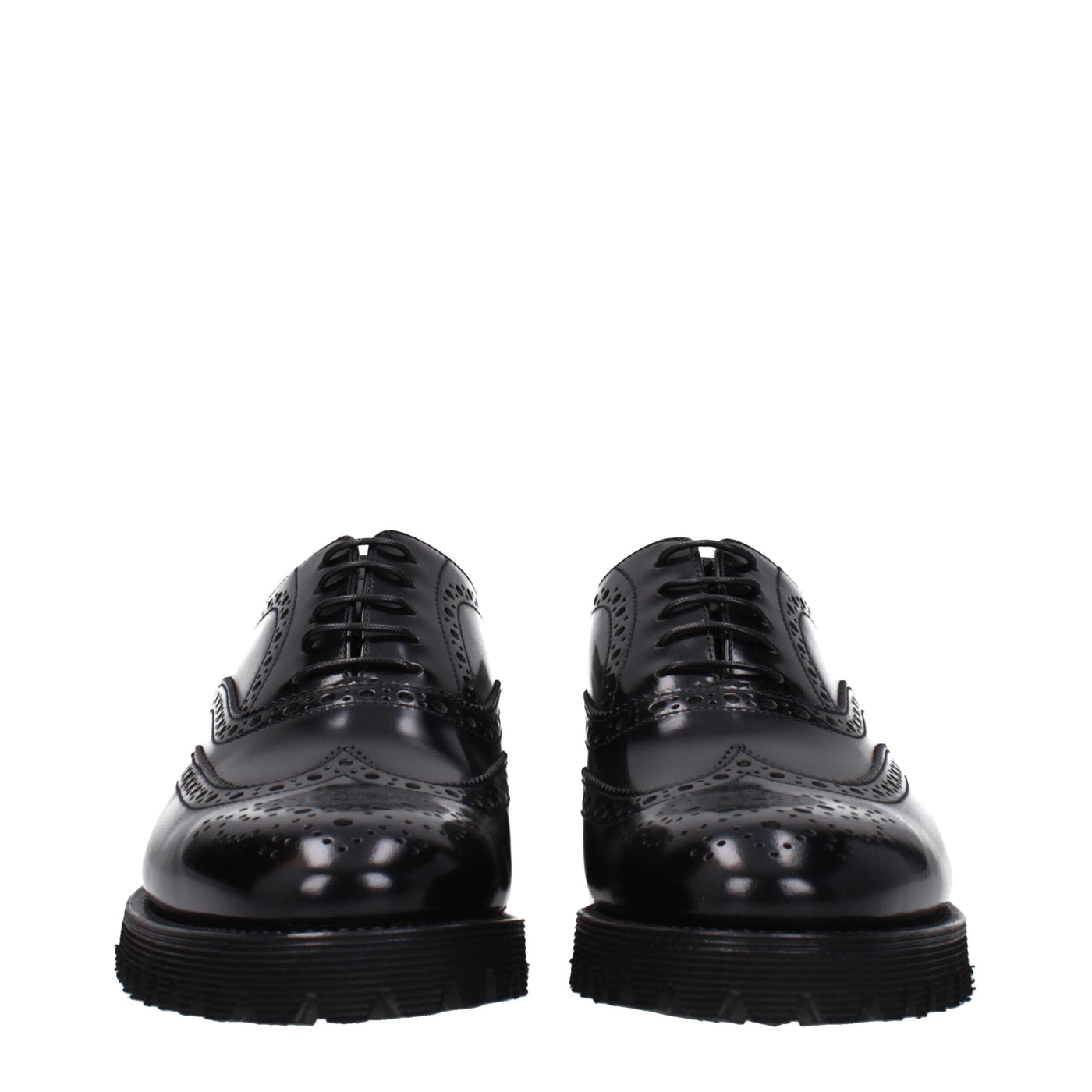 Church's Schwarze Leder Oxfords und Derbies