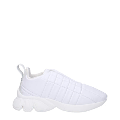 Burberry Weiße Leder-Sneakers