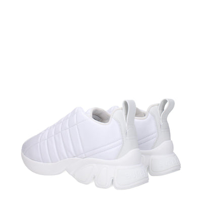Burberry Weiße Leder-Sneakers