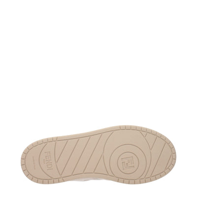 Fendi Rosa Fasern Turnschuhe