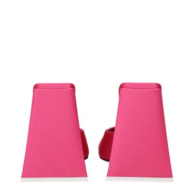 The Attico Rosa Stoff-Plateaus