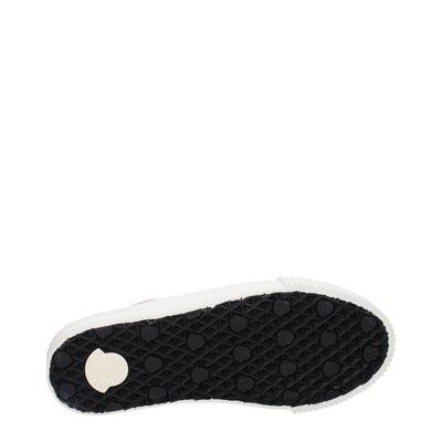Moncler Rosa Stoff Low Tops