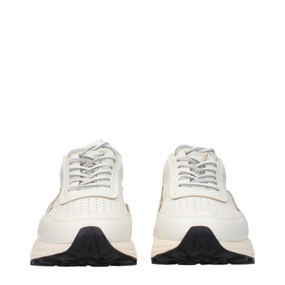Buttero Weiße Leder-Low Tops
