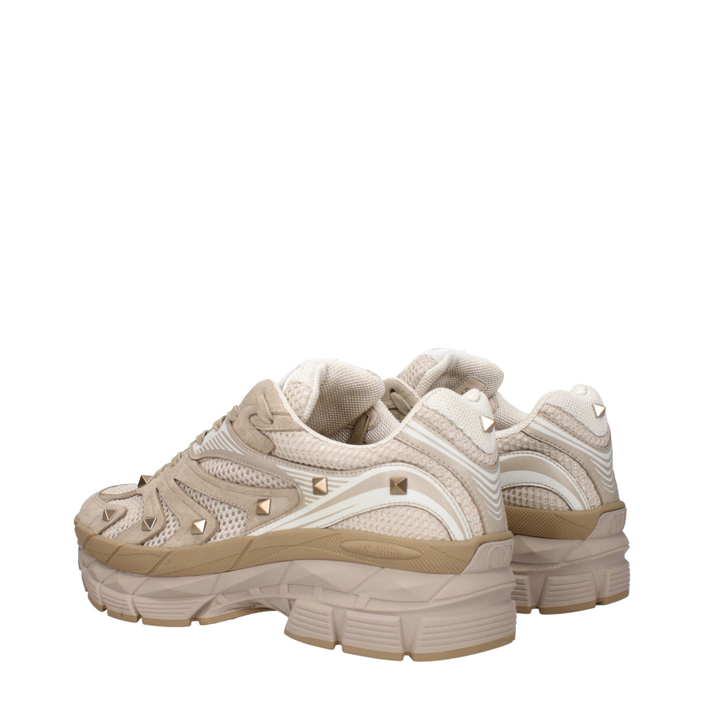 Valentino Garavani Beige Stoff Low Tops