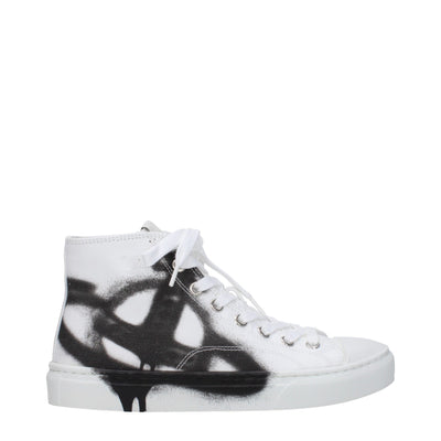 Vivienne Westwood Weiße Stoff-High-Tops
